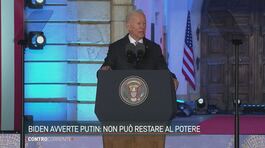 Biden avverte Putin: non può restare al potere thumbnail