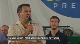 Salvini, nuovo look e vecchi cavalli di battaglia thumbnail