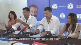 Anche Salvini chiede "un armistizio su luce e gas" thumbnail