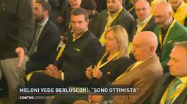 Meloni vede Berlusconi: "Sono ottimista" thumbnail