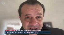 Il Sindaco di Messina Cateno De Luca, manifesti contro i non vaccinati nella bufera thumbnail