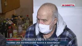 L'intervista a Fausto, anziano e malato in una casa fatiscente thumbnail