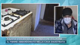 Fausto vive da solo in condizioni disumane thumbnail