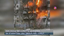 Guerra in Ucraina, esplosioni nella notte ad Odessa thumbnail