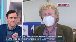 Roma, i profughi ucraini all'hub vaccinale di Roma thumbnail