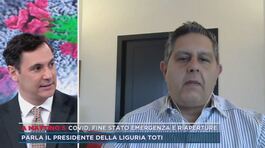 In collegamento con il Presidente della Regione Liguria Giovanni Toti thumbnail