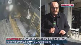 In diretta da Pescara, dal ristorante dove è avvenuta la sparatoria thumbnail