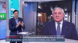 Stop europeo ad auto a benzina e diesel entro 2035, il punto di vista di Antonio Tajani thumbnail