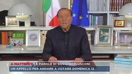L'appello di Silvio Berlusconi per il voto thumbnail