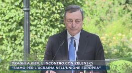 Draghi a Kiev, l'incontro con Zelensky thumbnail