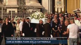 Catania, ieri i funerali della piccola Elena thumbnail