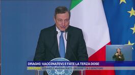 Draghi: Vaccinatevi e fate la terza dose thumbnail