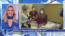 Olivia, la prima nata in Italia nel 2022 thumbnail