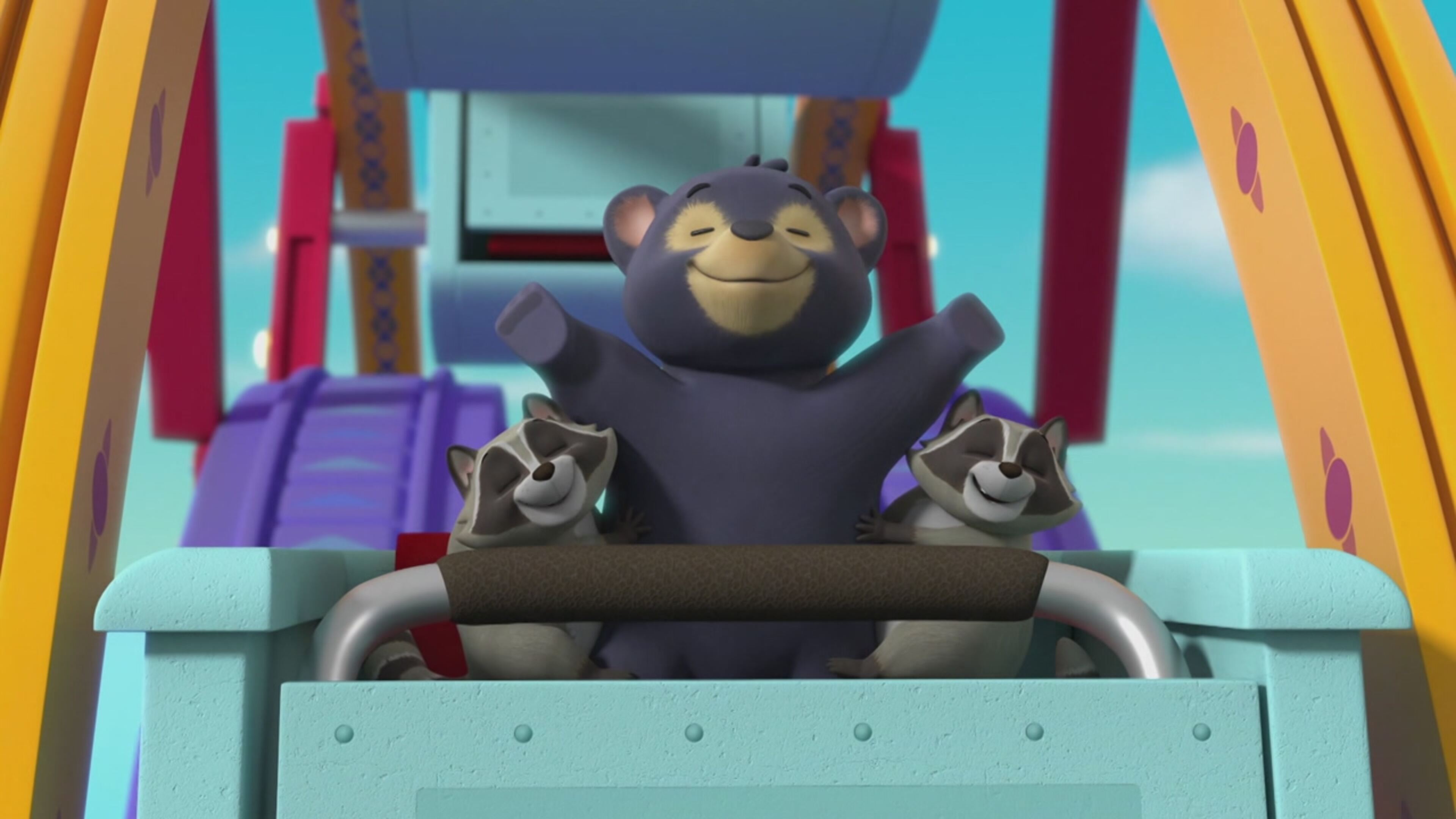 Paw Patrol Rescue: Rubble, Wild Cat e un gomitolo/Skye e Rory saltano/Marshall, Leo e la ruota panoramica/Everest, Shade e la capra di montagna