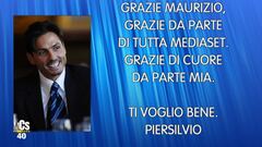 Gli auguri di Pier Silvio Berlusconi per i 40 anni del Maurizio Costanzo Show