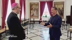 Cesare Bocci incontra il Mons. Pierbattista Pizzaballa