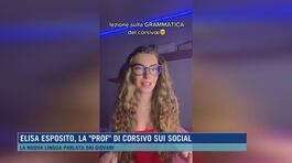 Elisa Esposito, la "prof" di corsivo sui social thumbnail