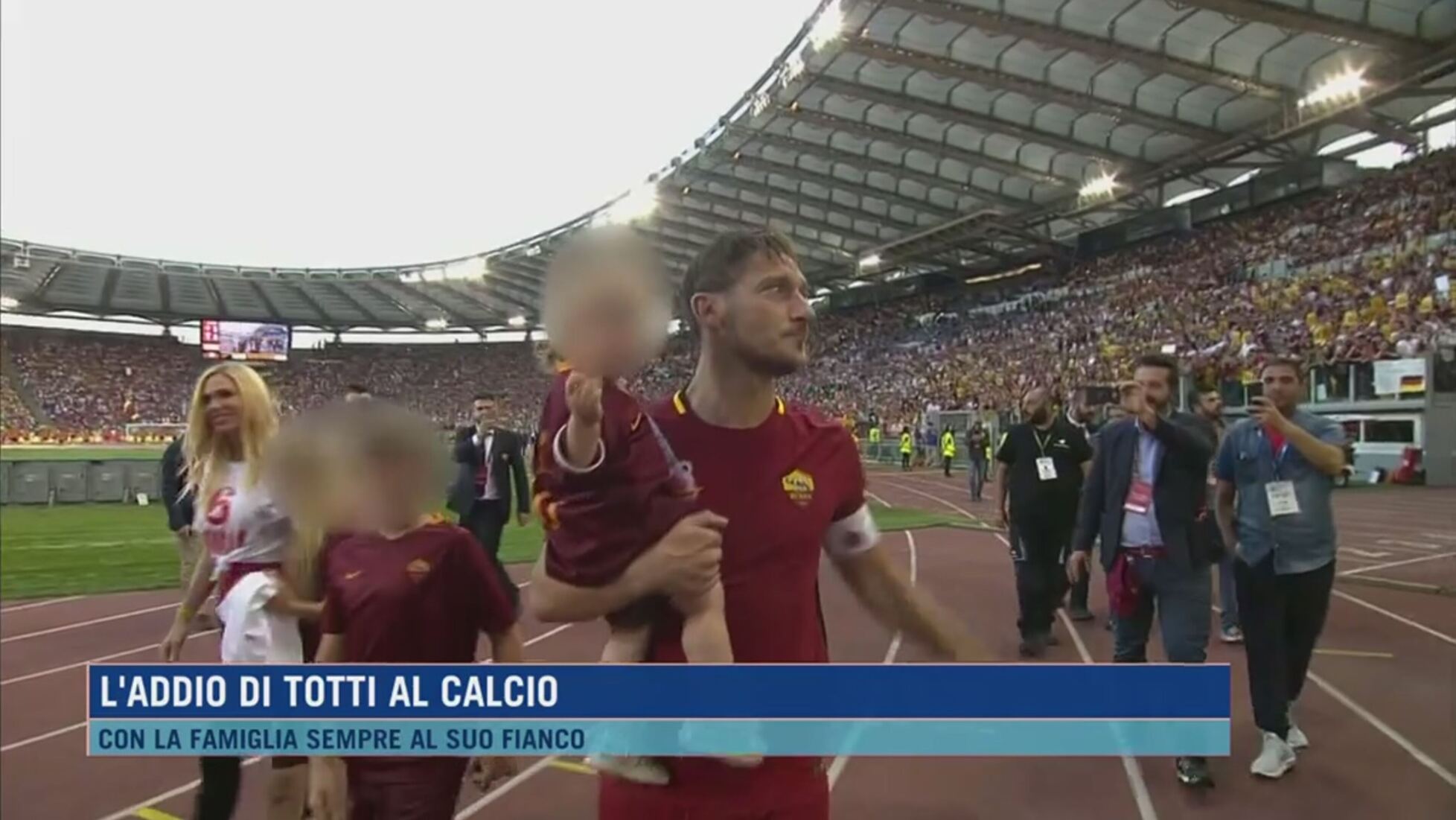 L'addio di totti outlet