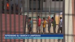 Riprendono gli sbarchi a Lampedusa thumbnail