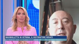 Maxibolletta in vetrina, il ristoratore Rovati thumbnail