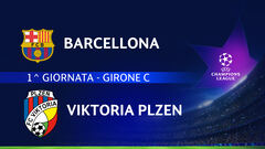 Barcellona-Viktoria Plzen: partita integrale