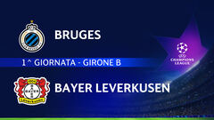 Bruges-Bayer Leverkusen: partita integrale