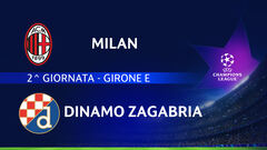 Milan-Dinamo Zagabria: partita integrale