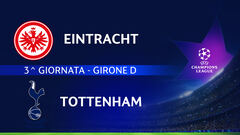 Eintracht-Tottenham: partita integrale