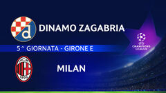 Dinamo Zagabria-Milan: partita integrale