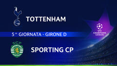Tottenham-Sporting CP: partita integrale