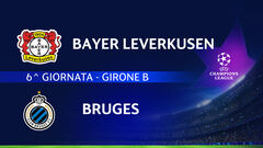 Bayer Leverkusen-Bruges: partita integrale