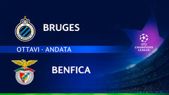Bruges-Benfica: partita integrale