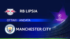 RB Lipsia-Manchester City: partita integrale