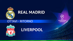 Real Madrid-Liverpool: partita integrale