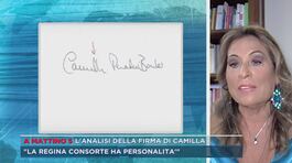 L'analisi della firma di Camilla: "La Regina consorte ha personalità" thumbnail