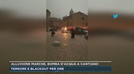 Alluvione Marche, bomba d'acqua a Cantiano thumbnail