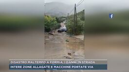 Disastro maltempo a Formia, i danni in strada thumbnail
