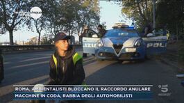 Roma, ambientalisti bloccano il raccordo anulare thumbnail