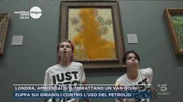 Londra, ambientalisti, imbrattano un van Gogh thumbnail