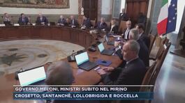 Governo Meloni, ministri subito nel mirino thumbnail