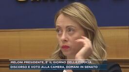 Meloni presidente, è il giorno della fiducia: discorso e voto alla Camera, domani in Senato thumbnail