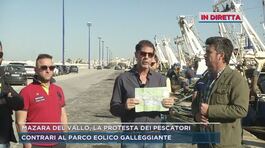 Parco eolico al largo del canale di Sicilia, la protesta dei pescatori thumbnail