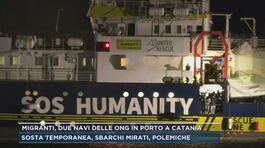 Migranti, due navi delle ong in porto a Catania thumbnail