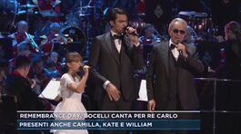 Remembrance day, Bocelli canta per Re Carlo thumbnail