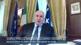 Guerra, parla il ministro della difesa Crosetto thumbnail