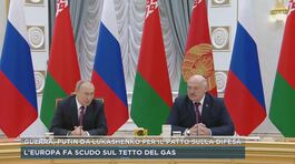 Guerra, Putin da Lukashenko per il patto sulla difesa thumbnail