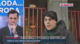 A Mattino 5 Roma, parla l'attivista di Spin time labs thumbnail