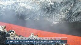 Catania, colata di lava a 2800 metri di altezza thumbnail