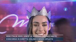 Miss Italia 2022, vince la romana Lavinia Abate thumbnail