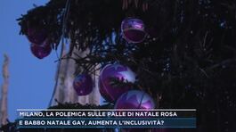 Milano, la polemica sulle palle di Natale rosa thumbnail